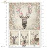 deer heads, deer antlers, stag, flowers, wild animals, hunting, Hirschköpfe, Geweihe, Hirschgeweihe, Hirsche, Rehe, Blumen, Wildtiere, Jagd, cabezas de ciervo, astas de ciervo, ciervos, flores, animales salvajes, caza 